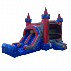 Castle Tower Dual Lane Combo (Wet or Dry Slide)